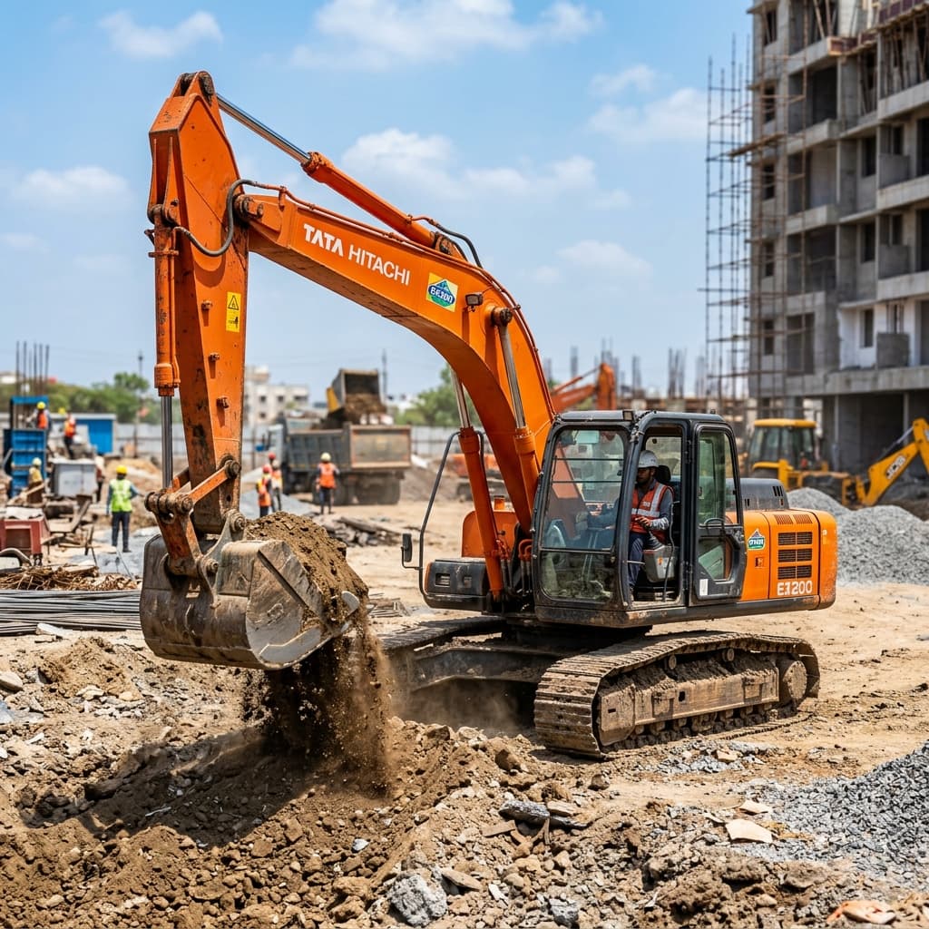 Tata Hitachi EX200 Excavator